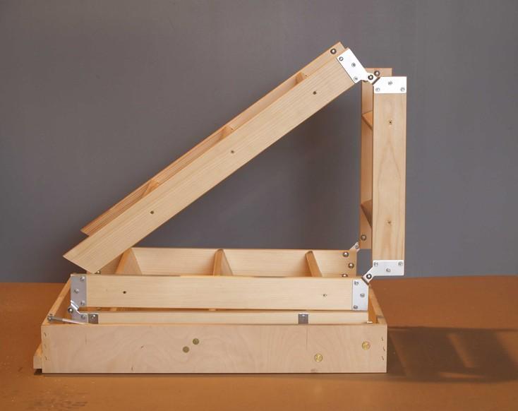 Kapaklı Çatı Merdiveni